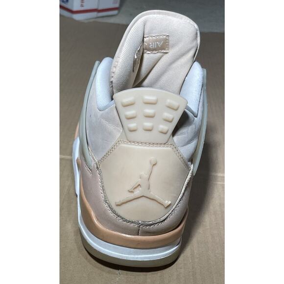 Nike Air Jordan 4 Retro Shimmer W Size 10.5W/9M DJ0675-200 OG Tan Bred Brown - Picture 12 of 16